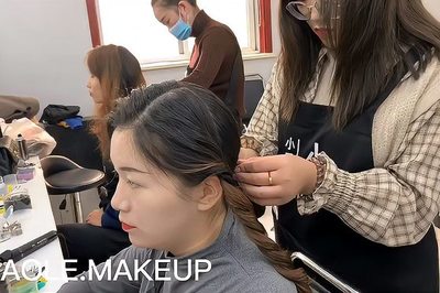 学盘头化妆学校