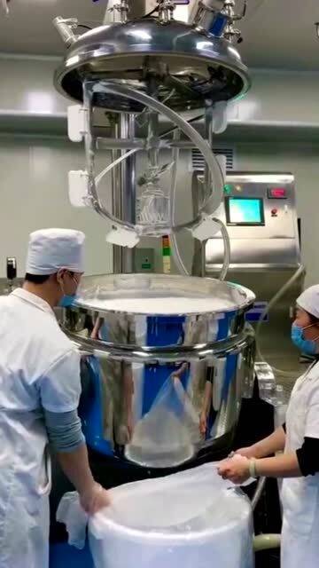 化妆品制作工厂,看一眼就心动,这么一大缸够用多少年啊