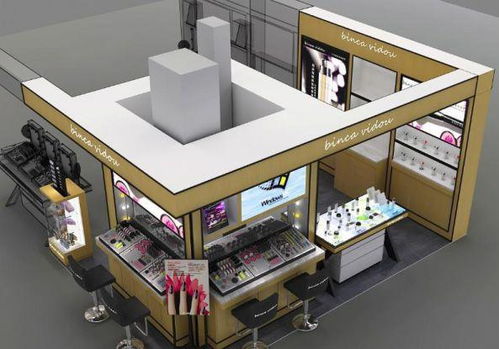 济南专卖店装修与隔断设计 展柜展台制作与化妆学校的专业结合