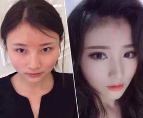 化妆学校分享新娘妆化妆技巧 妆前妆后大反差